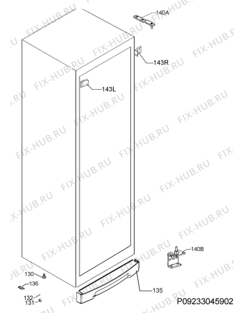 Схема №9 S73320KDW0 с изображением Микромодуль для холодильника Aeg 973925041771016